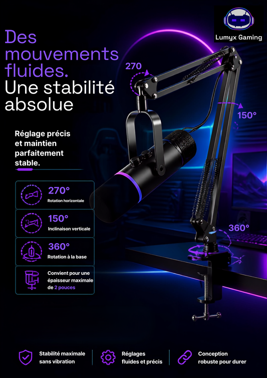 Voice Pro™ | Micro Gaming USB/XLR RGB