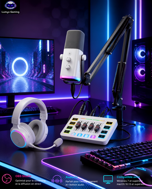 Creator Studio™ | Kit Streaming Professionnel USB/XLR