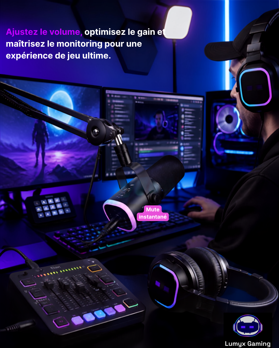 Creator Studio™ | Kit Streaming Professionnel USB/XLR
