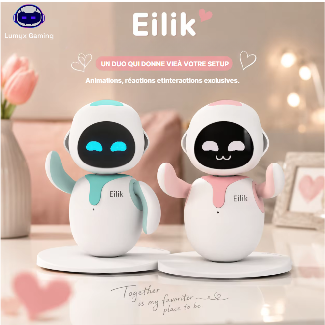 Eilik™ | Robot de Bureau Interactif