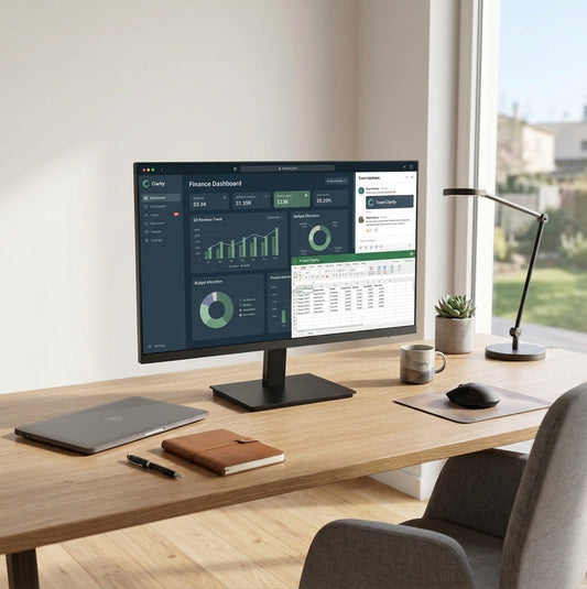 Clarity™ | Écran PC Bureautique 24" Full HD IPS
