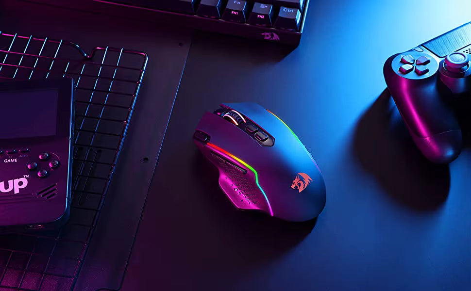 Redragon M810 Pro | Souris Gaming Sans Fil RGB Haute Précision