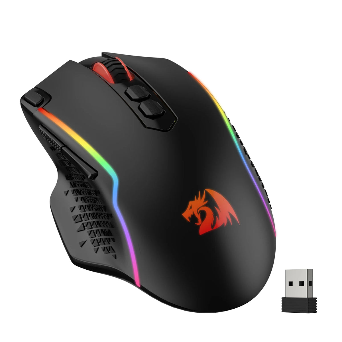 Redragon M810 Pro | Souris Gaming Sans Fil RGB Haute Précision