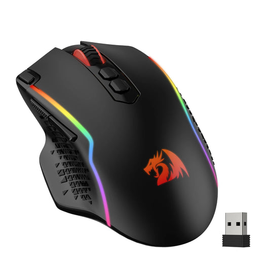 Redragon M810 Pro | Souris Gaming Sans Fil RGB Haute Précision